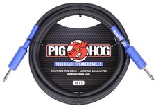 PHSC10 High Performance 14 Gauge 9.2mm 1/4 Inch Speaker Cable Cord 10 Ft DJ