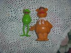 Fozzie Bear And Kermit The Frog Muppets Henson, Ha! 1976, 1978 Figurines — photo 2