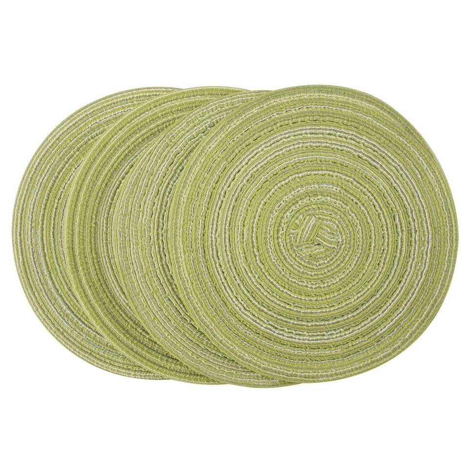 4 StüCk Tischsets HitzebestäNdige, Rutschfeste, VerbrüHungshemmende, Waschb5833