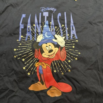 Disney Primark 2pc Summer Pajama PJ Set Fantasia Mickey XL NEW