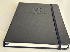Peugeot Original Hardcover Notebook Novelty