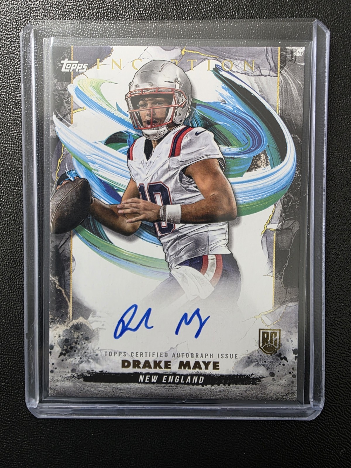2024 Topps Inception - Rookie Autographs Drake Maye #RA-DM (AU, RC)