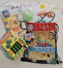 Munchkin Formula Dispenser Container  Green + Funbites Sandwich Cutter + More!!