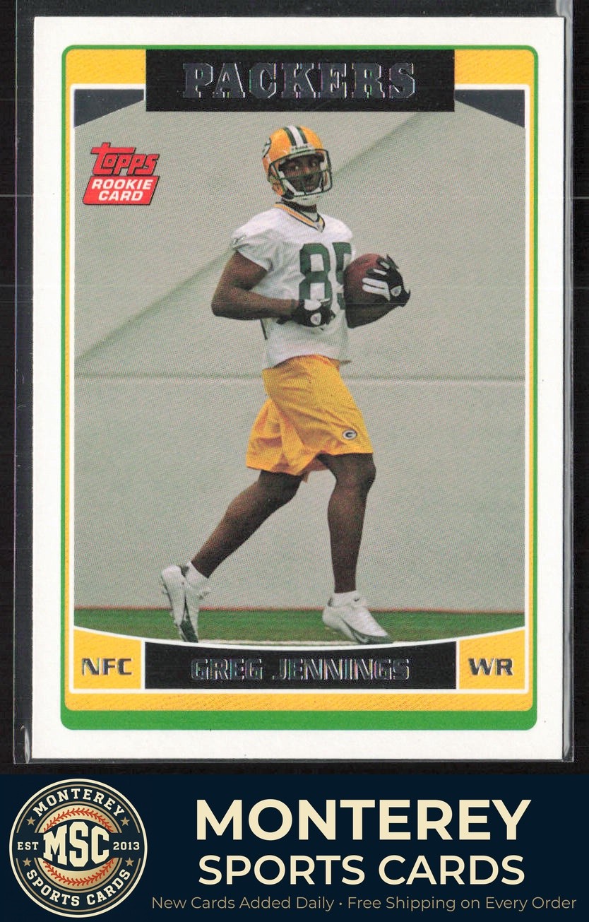 Greg Jennings 2006 Topps RC #369 Green Bay Packers