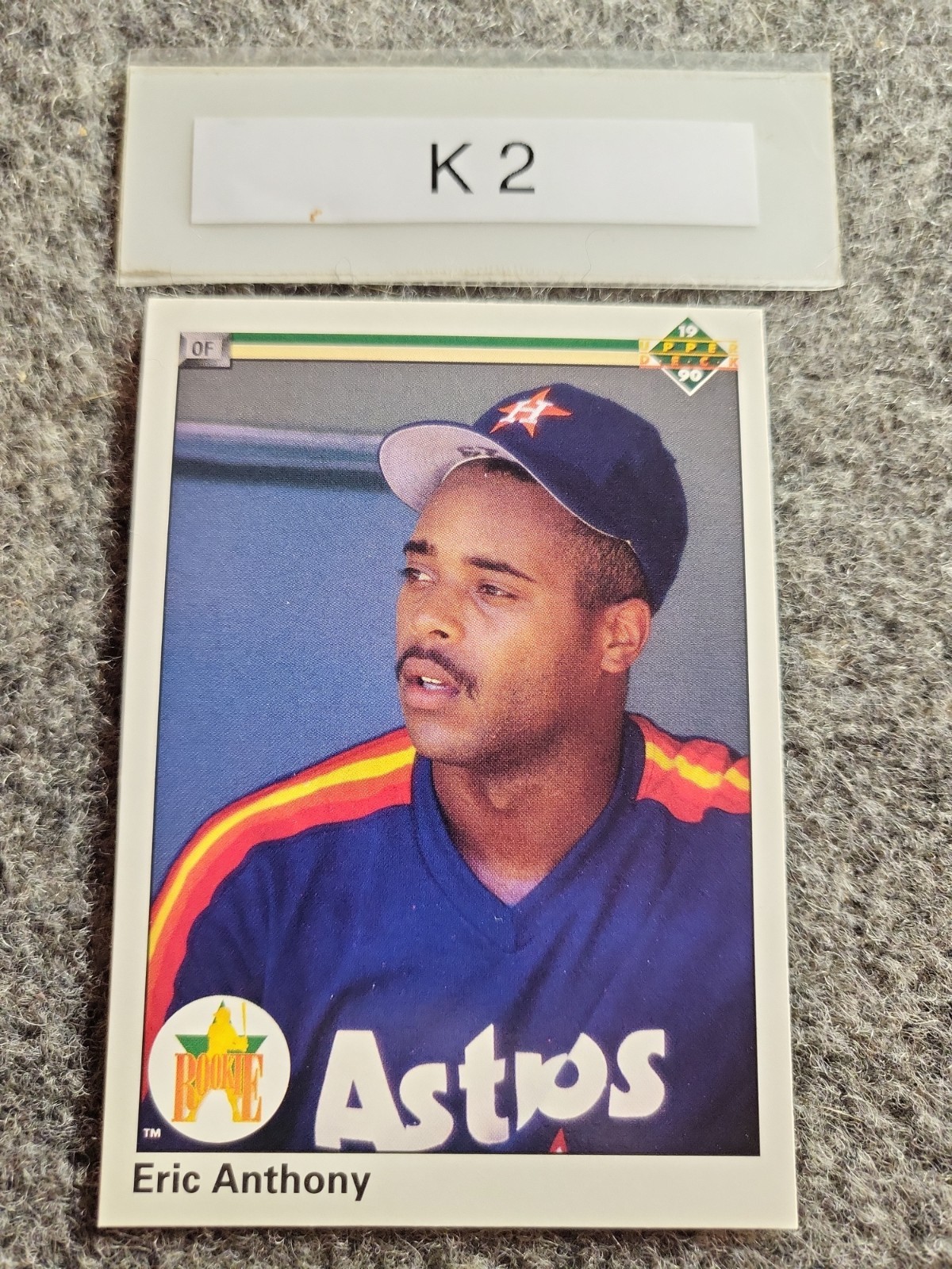 1990 Upper Deck - Star Rookie Eric Anthony #28 (RC)