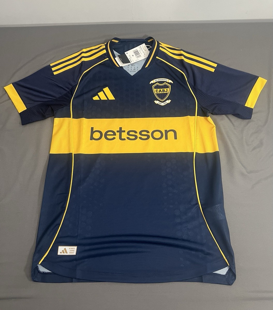 Adidas Boca Juniors 25/26 JJ4282 Indigo Gold Home Authentic Jersey