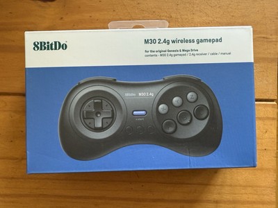 8Bitdo M30 2.4G Wireless Gamepad - SEGA Genesis/Mega Drive - Neu & OVP