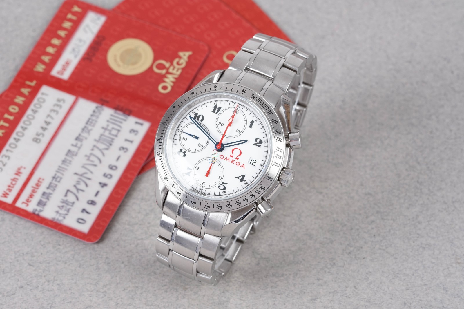 OMEGA SPEEDMASTER OLYMPIC COLLECTION W/ GUARANTEE