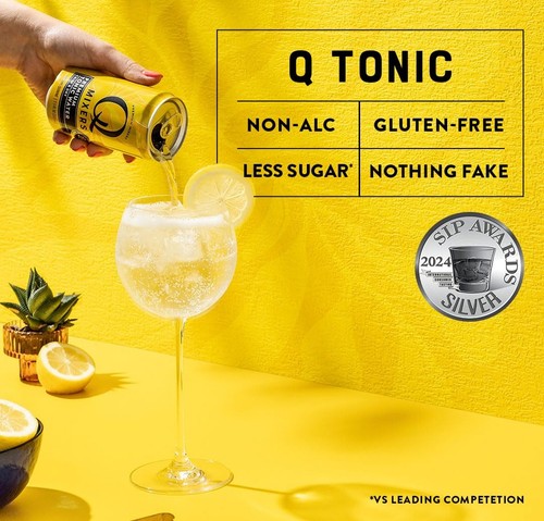 Tonic Water mit Chinin Bio Agave Kohlensäure Mixer für Cocktails 24er Pack - Bild 6 von 9