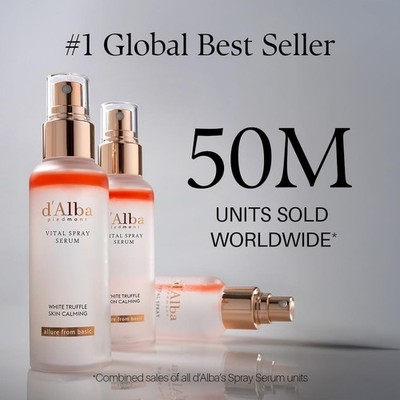 d'alba Piedmont White Truffle Vital Spray Serum for Red and Sensitive Skin-korea