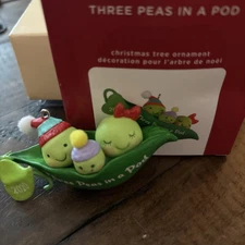 Hallmark Keepsake - 3 Peas In A Pod Keepsake Ornament 2020