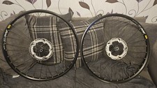 319 Mavic 27.5 mtb wheels, With Center Lock discs Xt Hub 10 Speed I Think