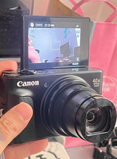 Canon PowerShot SX740 HS Zoom Lens 40x 20.30MP Black Compact Digital Camera