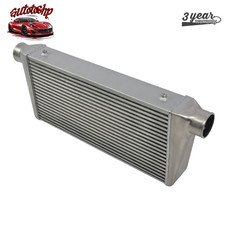 Front Mount Intercooler For Ford Mustang 31x12x4 Inch 4 Inlet Io Aluminum Front Mount Intercooler For Ford Mustang 31x12x4 Inch 4 Inlet Io Aluminum