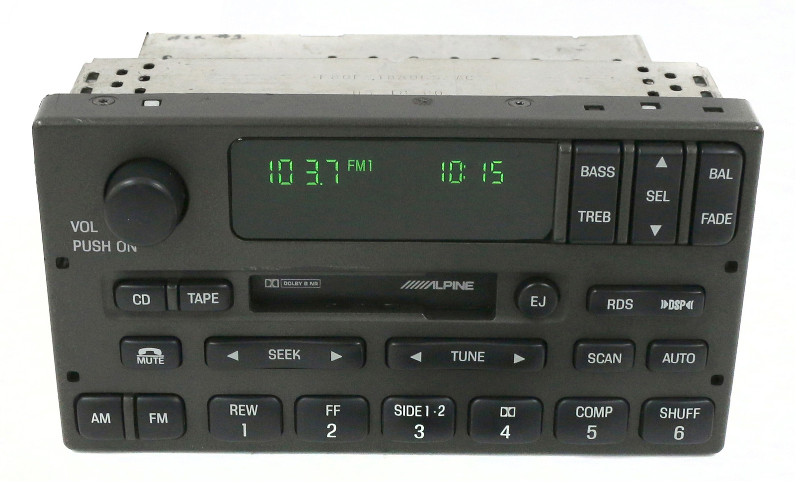 2001-2002 Lincoln Town Car OEM AM FM Cassette Radio 1W1F-18C870-HA