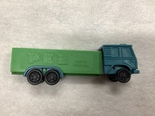 Vintage Pez Truck Dispenser Light Green Blue Cab Made In Yugoslavia 