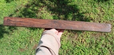 Cocobolo Wood 1.5" x 1.5" x 18.5" Turning Blank Air Dried 10 Years 1 lb 9.5 oz.