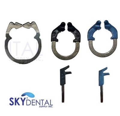 Dental Sectional Matrix System Matrices Band Clip Ring / Clamp Sky Choice
