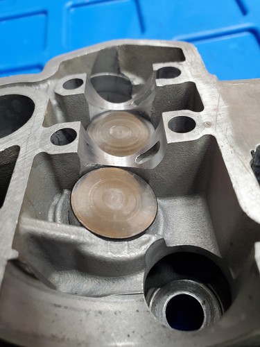 2004 04-09 Yamaha Yfz450 Cylinder Head Valves - Foto 10 di 17