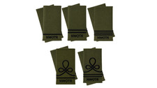 Paar North West Officer Training Regiment Black auf Olivegr&uuml;n Rangschlaufen