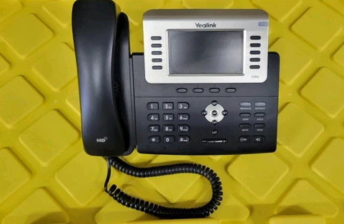 Yealink SIP-T29G Business Gigabit PoE Phone w/ Color LCD Display Stand Handset