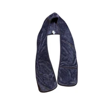 North Face Scarf Womens One Size Purple Fleece Soft Plush Winter Outdoor Logo