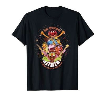 Muppets Dr Teeth & Electric Mayhem Keyboard Band Unisex Tee S-5XL