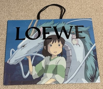 LOEWE - STUDIO GHIBLI - SPIRITED AWAY - BAG CHIHIRO SUSUWATARI - NEW!