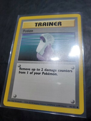 Pokemon Base Set Unlimited Common 94/102 Potion Trainer (Nm-m) | eBay ...
