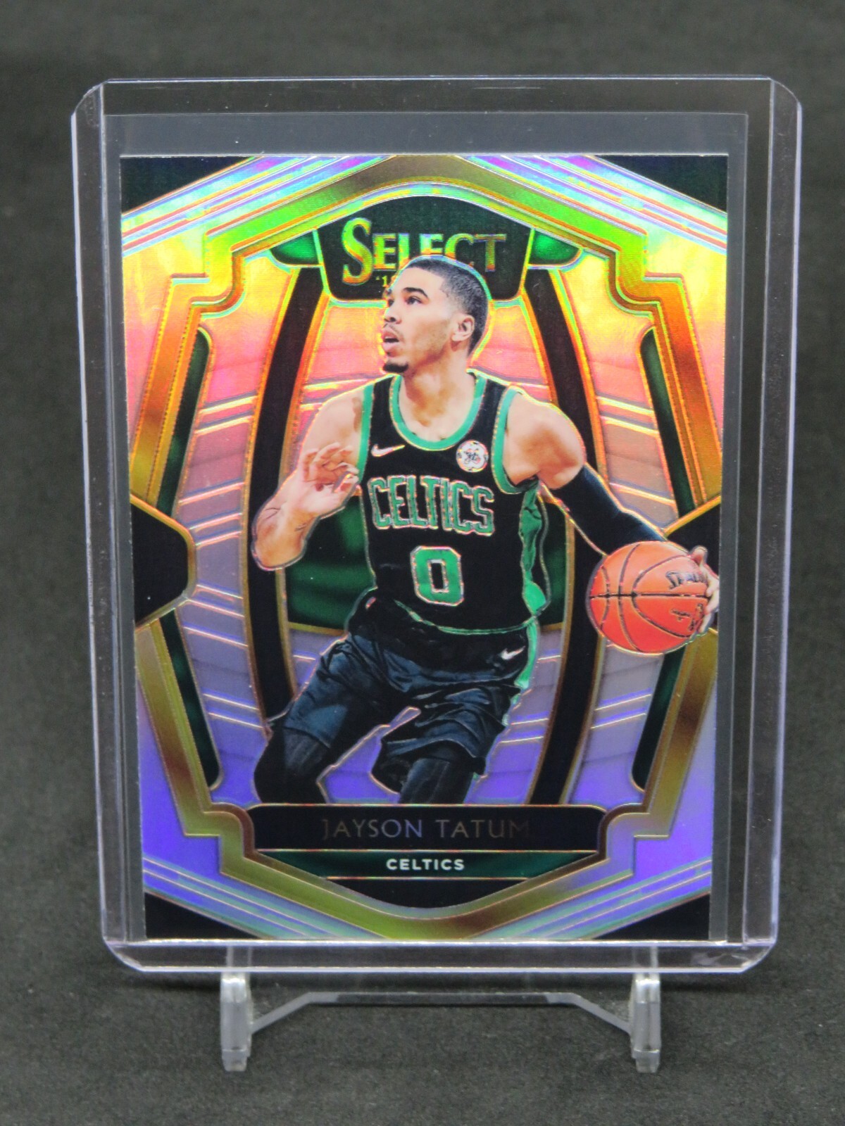 2018-19 PANINI SELECT JAYSON TATUM SILVER PREMIER LEVEL BOSTON CELTICS CL