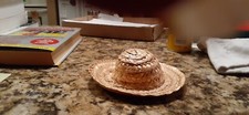 Straw Miniature Doll Hat