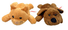 Melissa  Doug DOG  CAT stuffed plush set 9"L