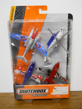 Matchbox Artic Adventure MBX Skybusters Snow Explorer, Twin Boom, Sikorsky S-92