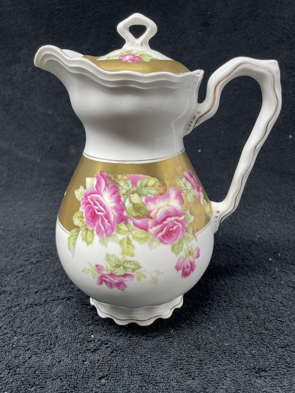 Weimar Germany Porcelain Teapot 