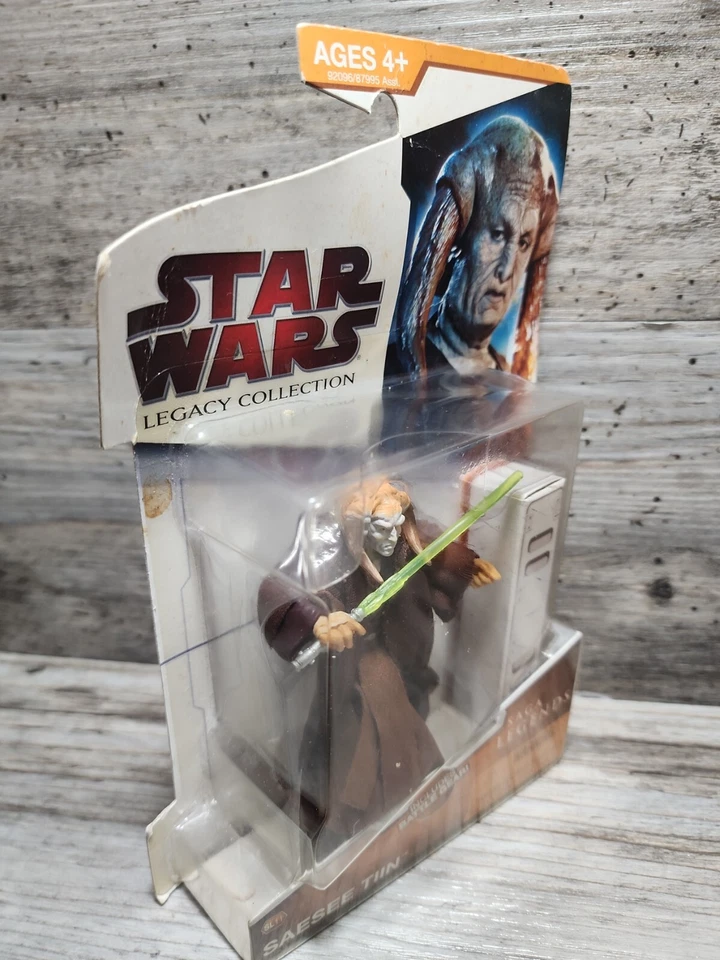 Star Wars Legacy Collection SL11 2009 Saesee Tiin como nuevo en paquete Foto 2 de 4