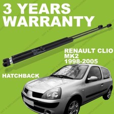 2x Gas Struts for Renault Clio MK2 1998-2005 Hatchback Rear / Boot lifter