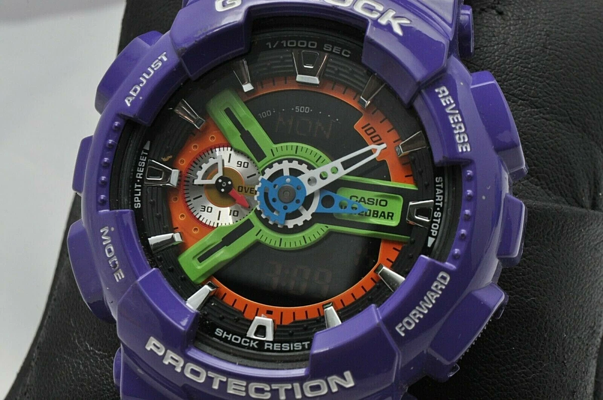 お買い物 G-SHOCK エヴァンゲリオン 時計コラボ GA-110EV 初号機