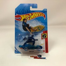 Surf's Up #97 * Blue * 2021 Hot Wheels Case J * WH14
