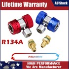 <!--F#f_0-->R134A Quick Connector Adapter Coupler HVAC Auto A/C Manifold Gauge Low&High