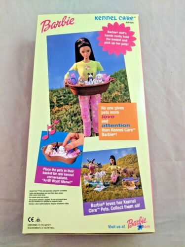 Barbie Mattel Kennel Care Real Pet Dog Sounds 2001 Geschenkset Neu Originalverpackt - Bild 2 von 5
