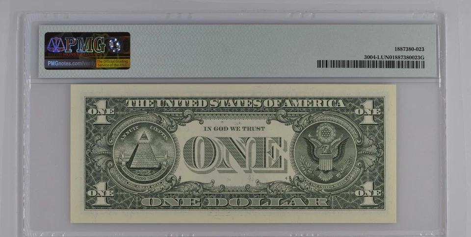 RARE PMG 2017 FRN San Francisco FR#3004-L - PMG SAMPLE UNC - Image 2 of 2