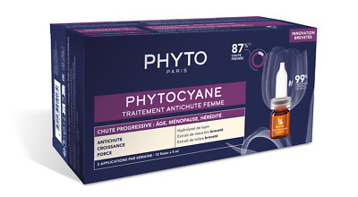 Phyto Phytocyane Kur Progressiver Haarausfall Frauen Ampullen 12 Stück
