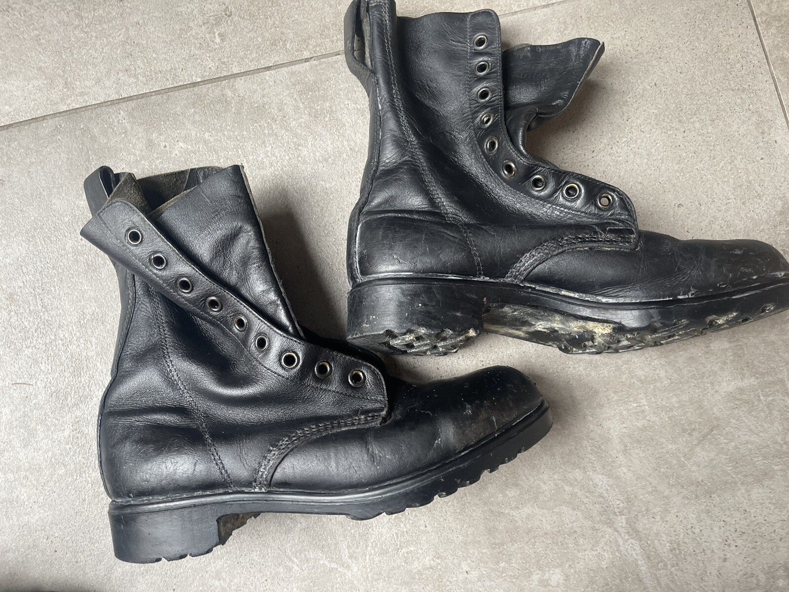 British Army DMS High Leg Combat Boots 276 eBay