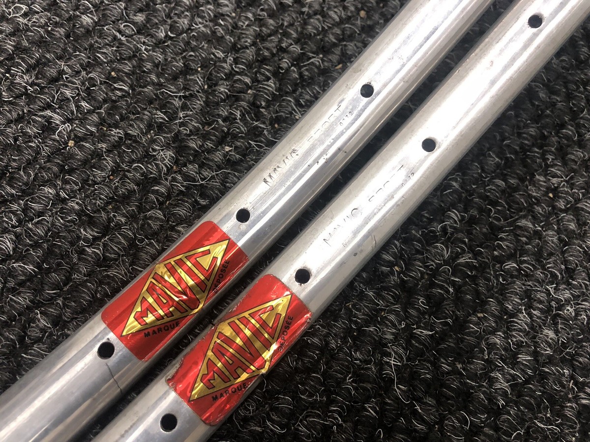 Mavic Rims red label Tubular 36 H Vintage Road Bike 700c NOS Mavic Rims red label Tubular 36 H Vintage Road Bike 700c NOS