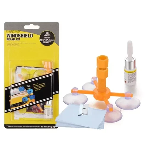 Glas Reparatur Set Windschutzscheibe Steinschlag Komplett Set Auto Flüssigkeit - Bild 1 von 13