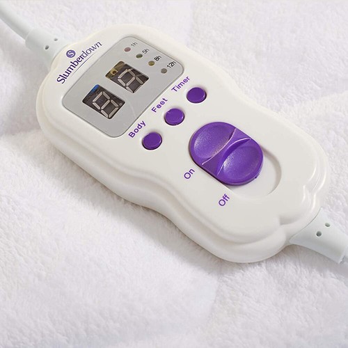 Slumberdown Wonderfully Warm Dual Control Electric Blanket King