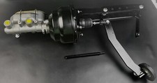 Universal Firewall Mount Power Brake Pedal Assembly W 7 Dual Booster Master