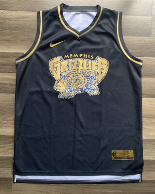 Ja Morant GOLDEN EDITION Memphis Grizzlies Nike Jersey Mens XL Super Rare