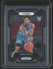 2023-24 Panini Prizm #284 Leaky Black