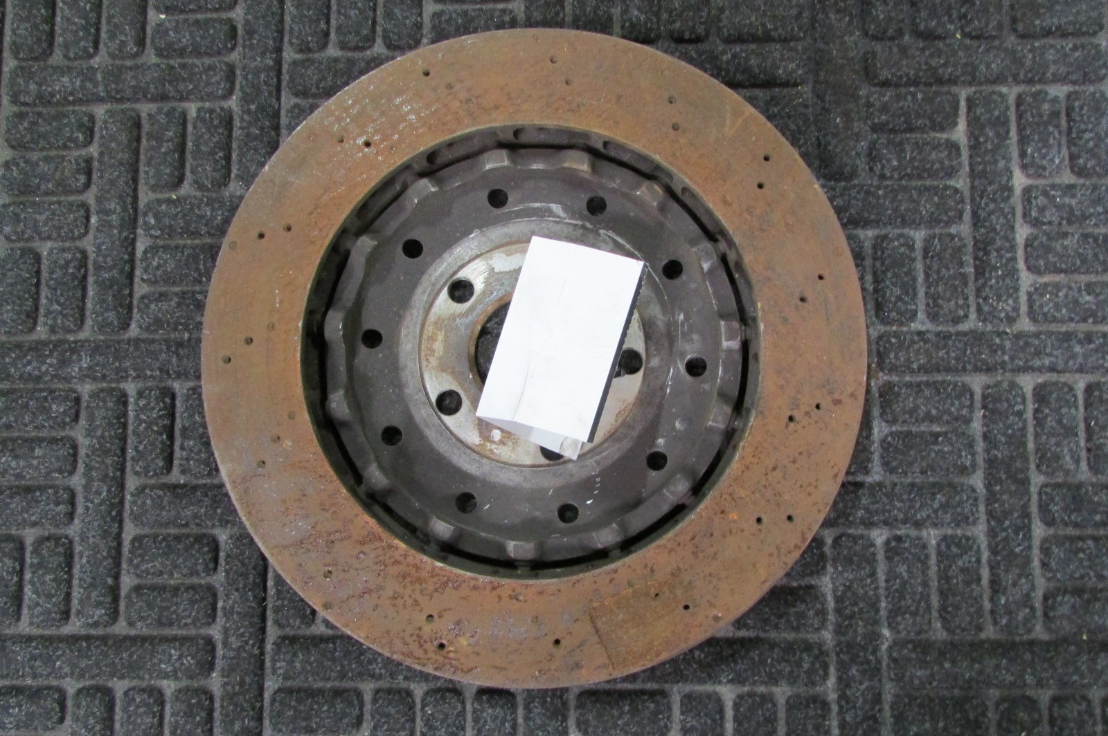 Lamborghini Gallardo LP560, 570, Rear Brake Rotor, Steel Disc, P/N 420615601E